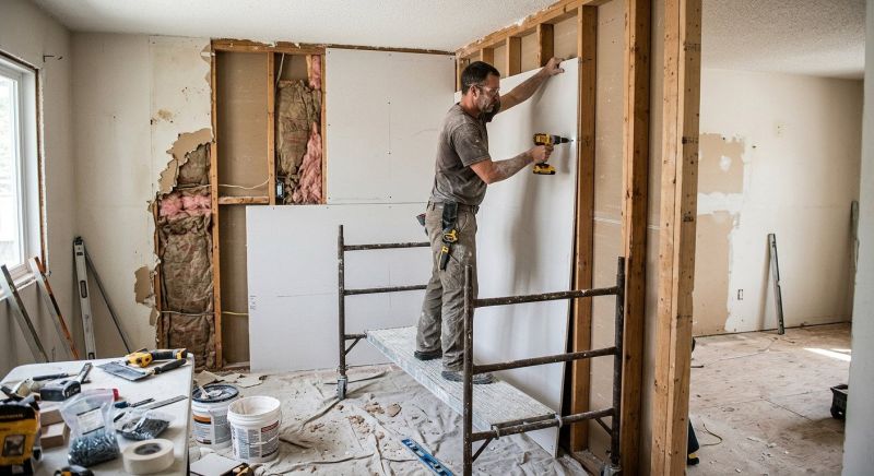 Residential Drywall Service in Kansas City, MO