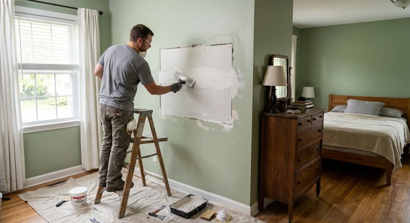 Wallboard Repair in Wilmington, NC