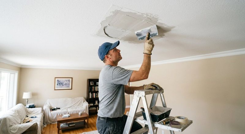 Bedroom Ceiling Repair in Olathe, KS