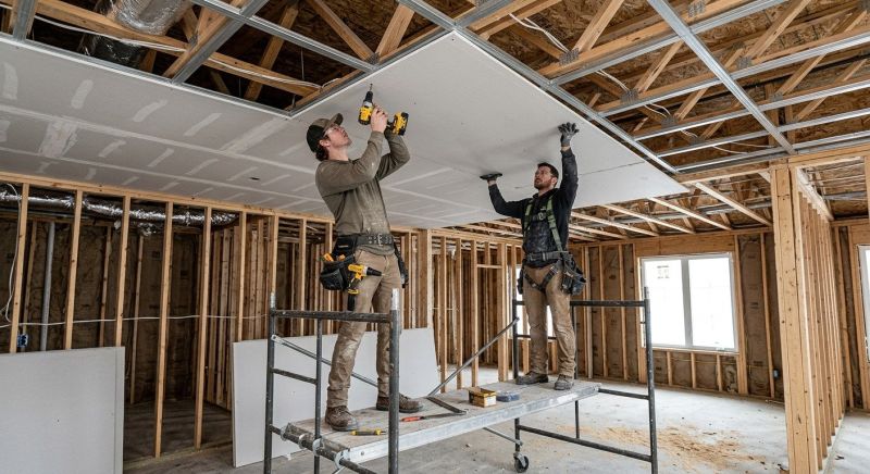 Bedroom Drywall Installation in Olathe, KS