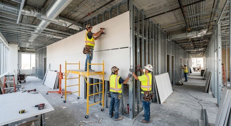 Commercial Drywall Installation in Denver County, CO