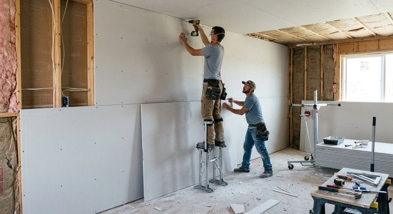 Drywall Hanging in Overland Park, KS