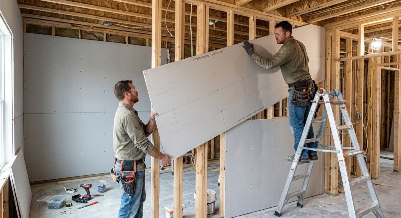 Garage Wallboard Installation in Denver, CO
