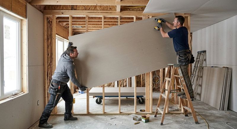 Gypsum Board Installation in Littleton, CO