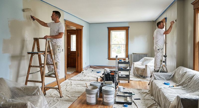 House Ceiling Painting in Wilmington, NC