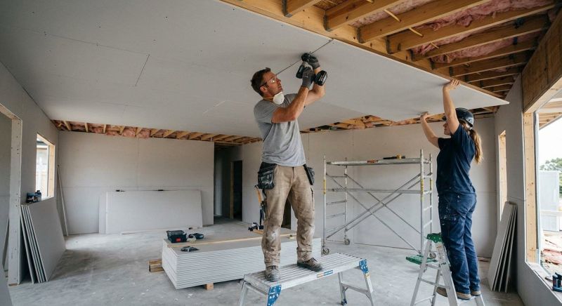House Drywall Installation in Overland Park, KS