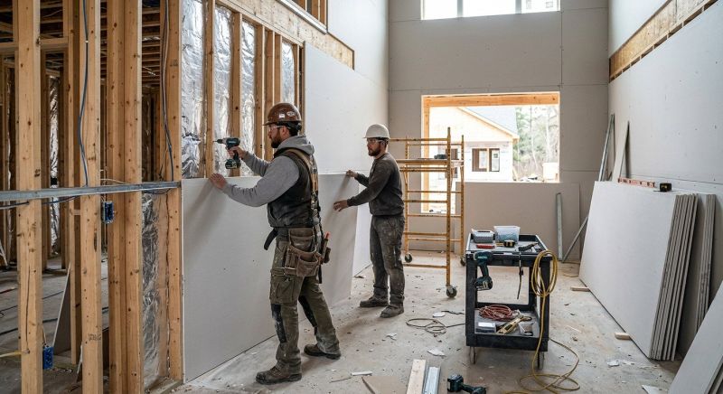 Kitchen Drywall Installation in Conroe, TX