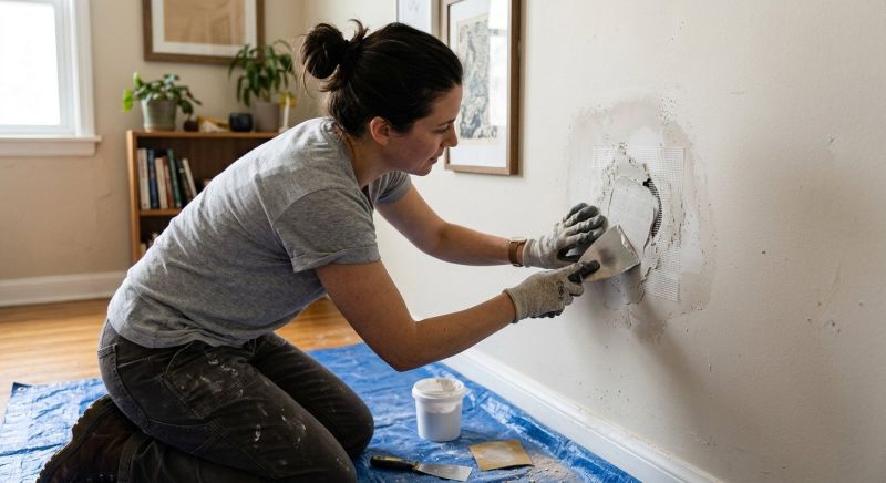 Kitchen Drywall Repair in Kansas City, KS