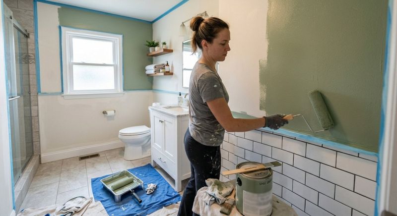 Laundry Room Painting in Wilmington, NC