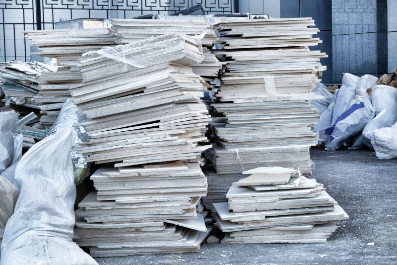 Drywall Sheets in Storage